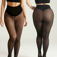 Collants doublés en polaire