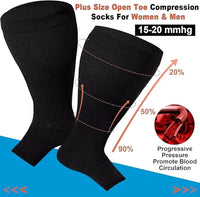 chaussettes de Compression grande taille