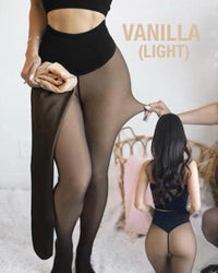 Collants doublés en polaire