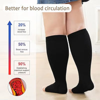 chaussettes de Compression grande taille