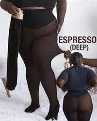 Collants doublés en polaire